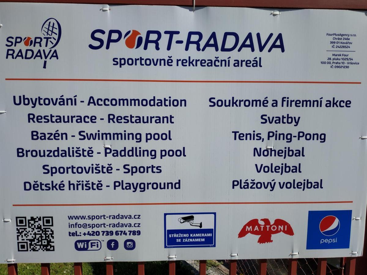 Sport-Radava Hotel Kovářov Exterior foto